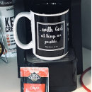 Search for all black mugs Religious