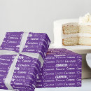 Search for purple birthday wrapping paper Cute