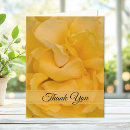 Search for yellow roses thank you cards Botanical