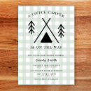 Search for camper baby shower invitations Forest