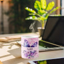 Search for purple butterfly mugs Pink