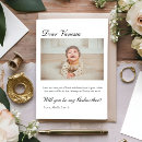 Search for godmother and godfather invitations For her