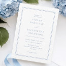 Search for light blue and white invitations Couple