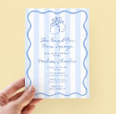 Search for mediterranean bridal shower invitations La dolce vita