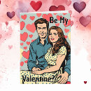 Search for cartoon valentines day cards Retro