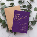 Search for purple gold sweet 16 Modern
