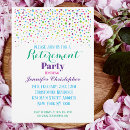 Search for colorful confetti invitations Elegant