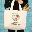 Search for jumbo tote bags Teacher
