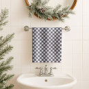 Search for blue check gingham bath towels For him
