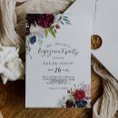 Search for burgundy engagement party invitations Wine