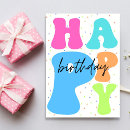 Search for groovy birthday cards Modern
