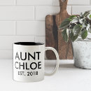 Search for funny pregnancy mugs Aunt