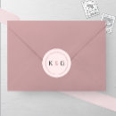 Search for monogram oval wedding stickers Calligraphy