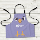 Search for funny bird aprons Whimsical