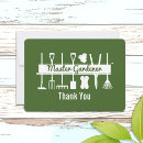 Search for gardener thank you cards Green