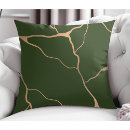 Search for dark green and gold cushions For her