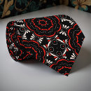 Search for red white damask ties For him