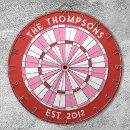 Search for red white dartboards Text