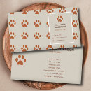 Search for home care business cards Dog walker