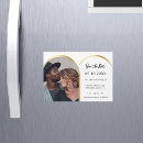 Search for 5x7 magnets wedding save the dates Black and white