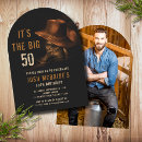 Search for photo 50th birthday invitations Rustic