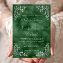 Search for green and silver invitations Script