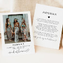 Search for shape notes Bridesmaid note