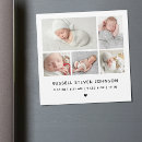 Search for magnet birth announcement cards Newborn
