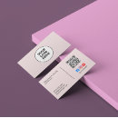 Search for facebook business cards Pink