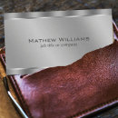 Search for metallic silver business cards Social media