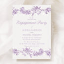 Search for french engagement party invitations Elegant