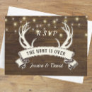 Search for hunting wedding rsvp cards Reply