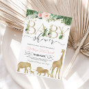 Search for safari elephant baby shower invitations Jungle animals
