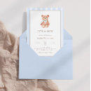 Search for classic baby boy shower invitations We can bearly wait