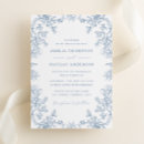 Search for floral wedding invitations Chinoiserie
