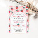 Search for berry sweet baby girl shower invitations Garden party