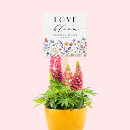 Search for love in bloom gift tags Elegant