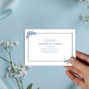 Search for dusty blue floral rehearsal dinner invitations Calligraphy script
