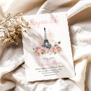 Search for parisian baby shower invitations Ooh la la