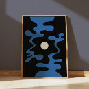 Search for blue moon posters Modern