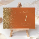Search for orange table cards Chic