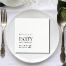 Search for funny wedding napkins Bold