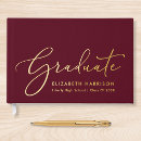Search for graduation guest books Elegant