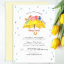 Search for april showers invitations Baby in bloom