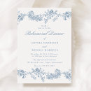 Search for classic rehearsal dinner invitations Vintage