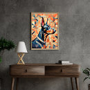 Search for doberman art Black