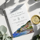 Search for amalfi coast wedding invitations Skyline