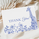 Search for blue toile cards Safari animals