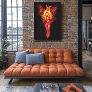Search for phoenix rising art Black