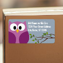 Search for cartoon owl return address labels Animal